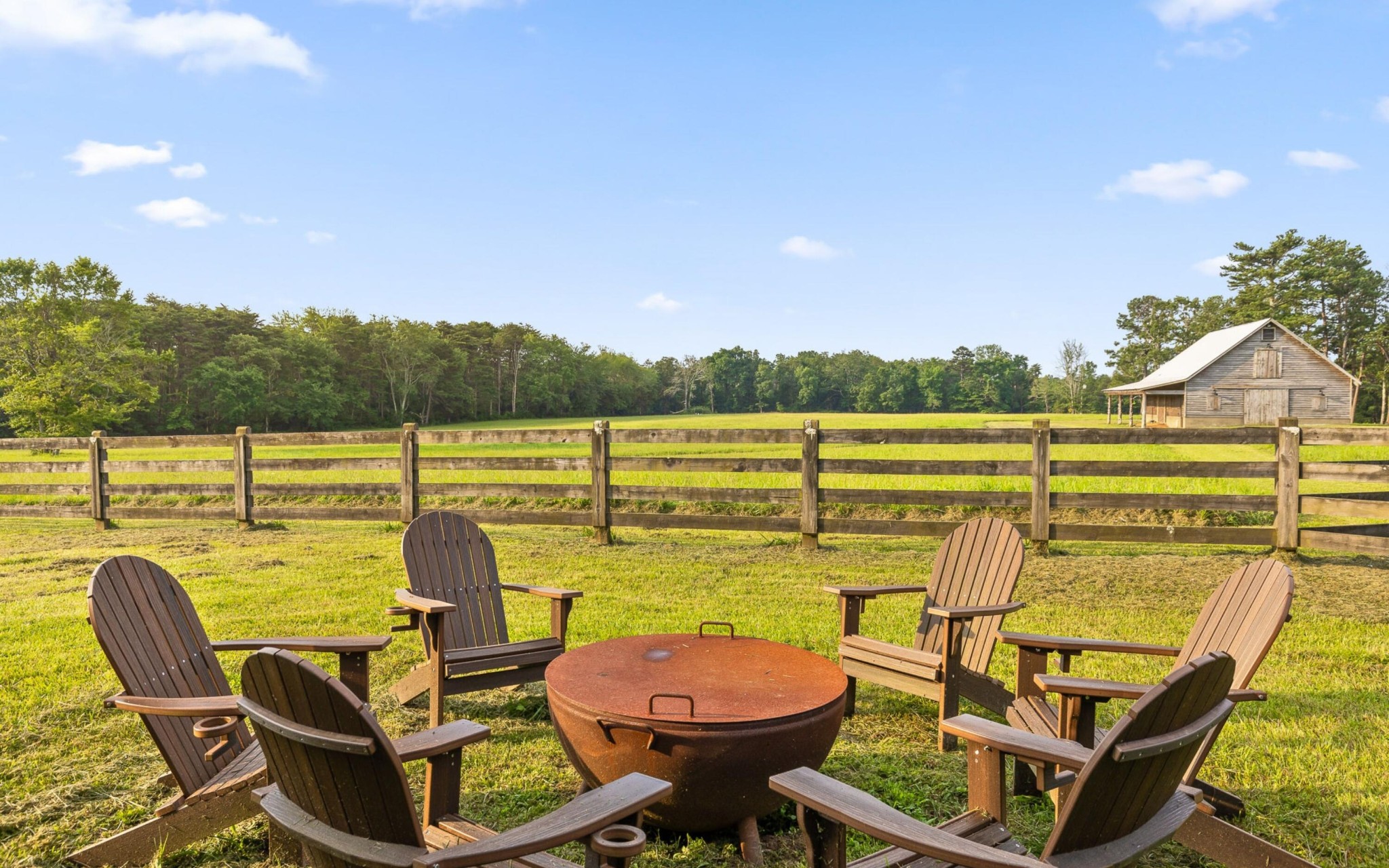 36 Still Hollow Road Menlo, GA 30731 - Photo 29 of 63 a view of a chairs and table on the terrace