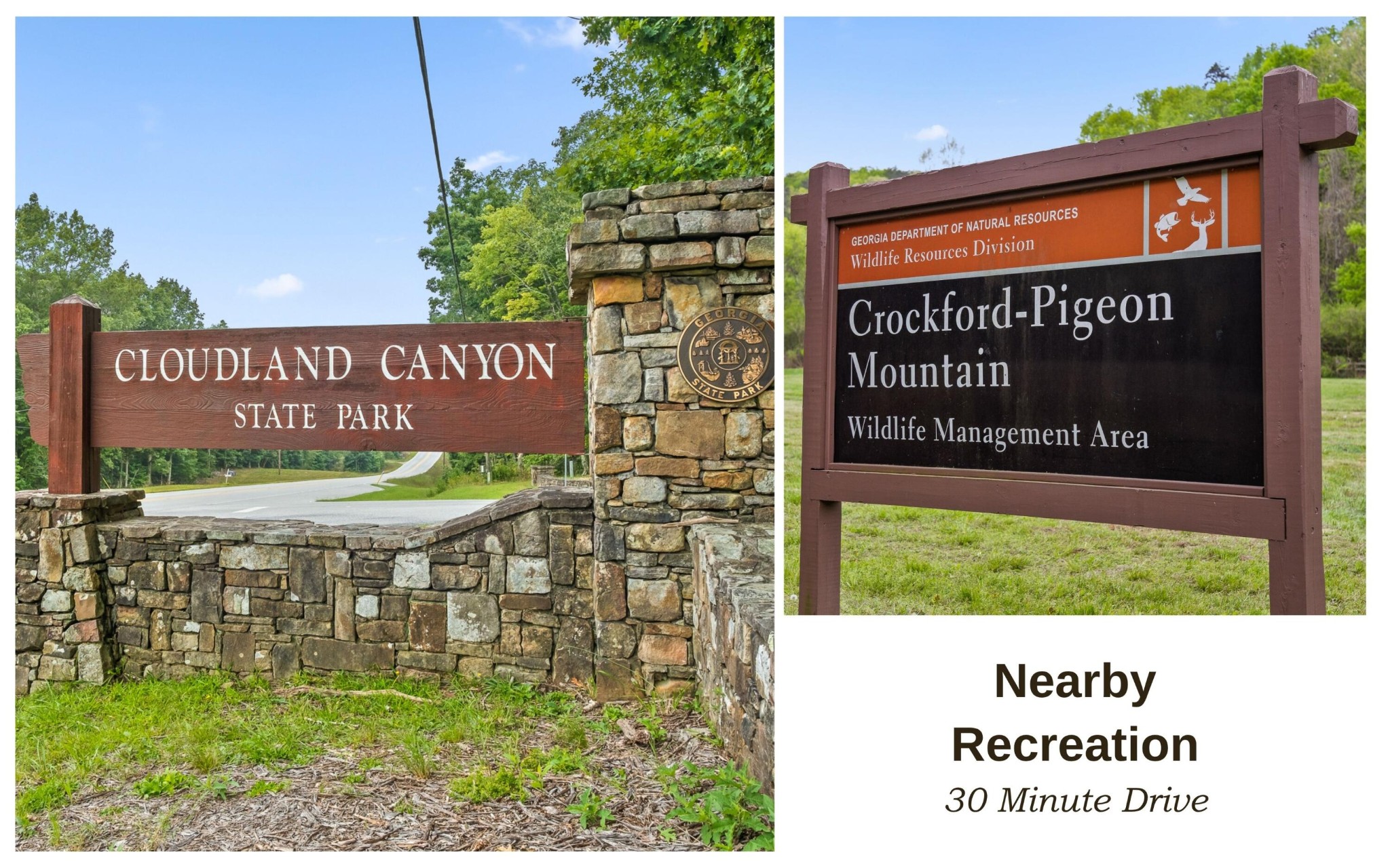 36 Still Hollow Road Menlo, GA 30731 - Photo 61 of 63 a sign on the side of a building