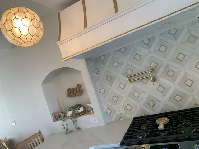 a swimming pool with outdoor seating and yard