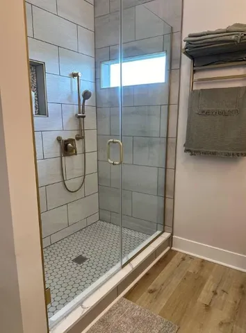 a room with table and chair