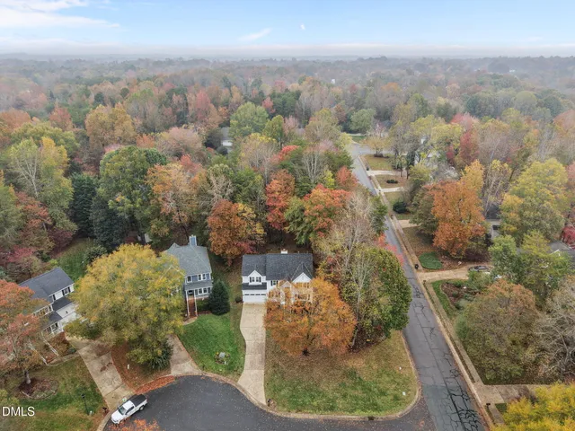 a view of a city with mountains in the background