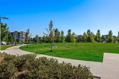 a view of a golf course