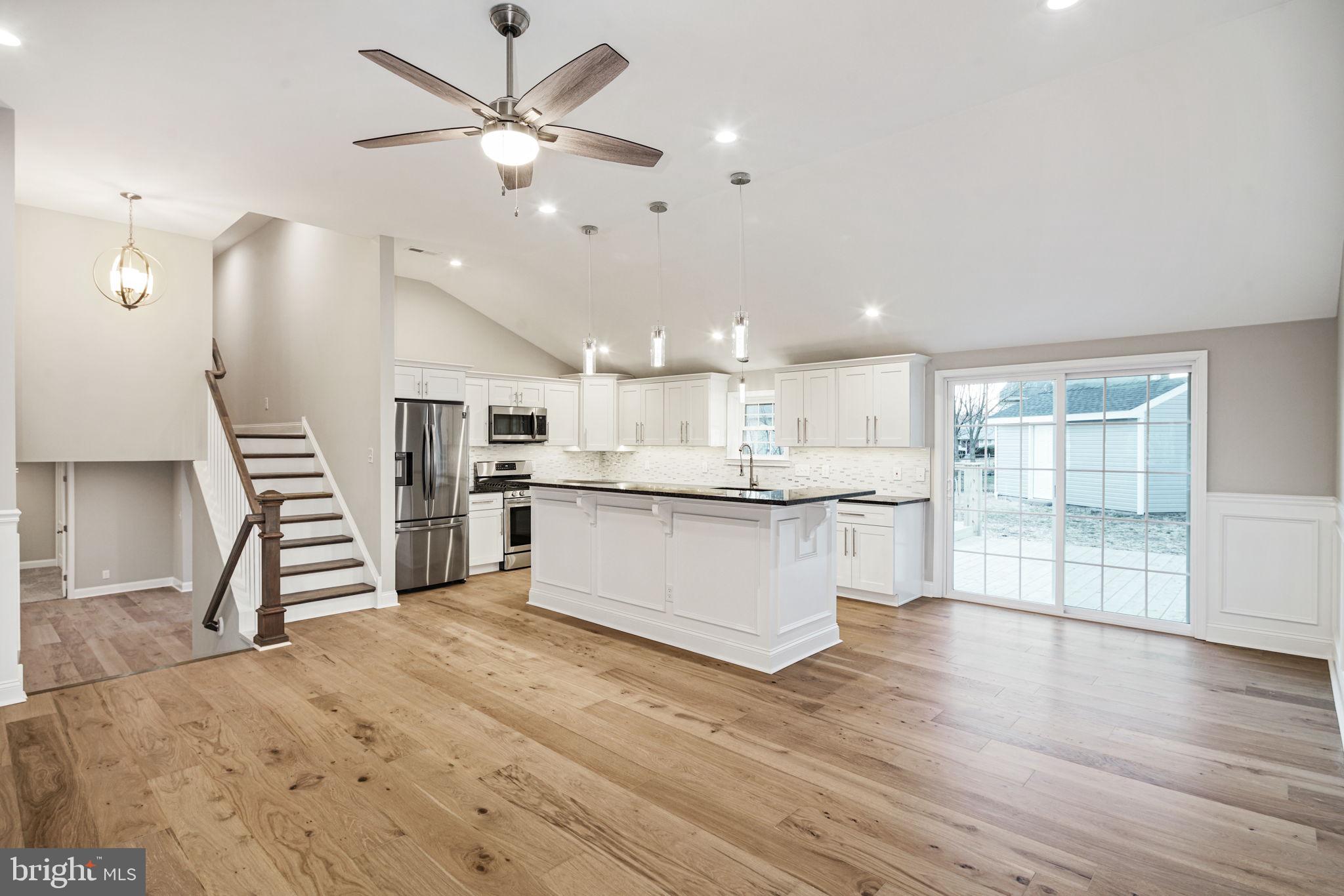 512 Berwyn Road Morrisville, PA 19067 - Photo 3 of 34 Open Floor Plan Kitchen, Dining Room and Living Rm