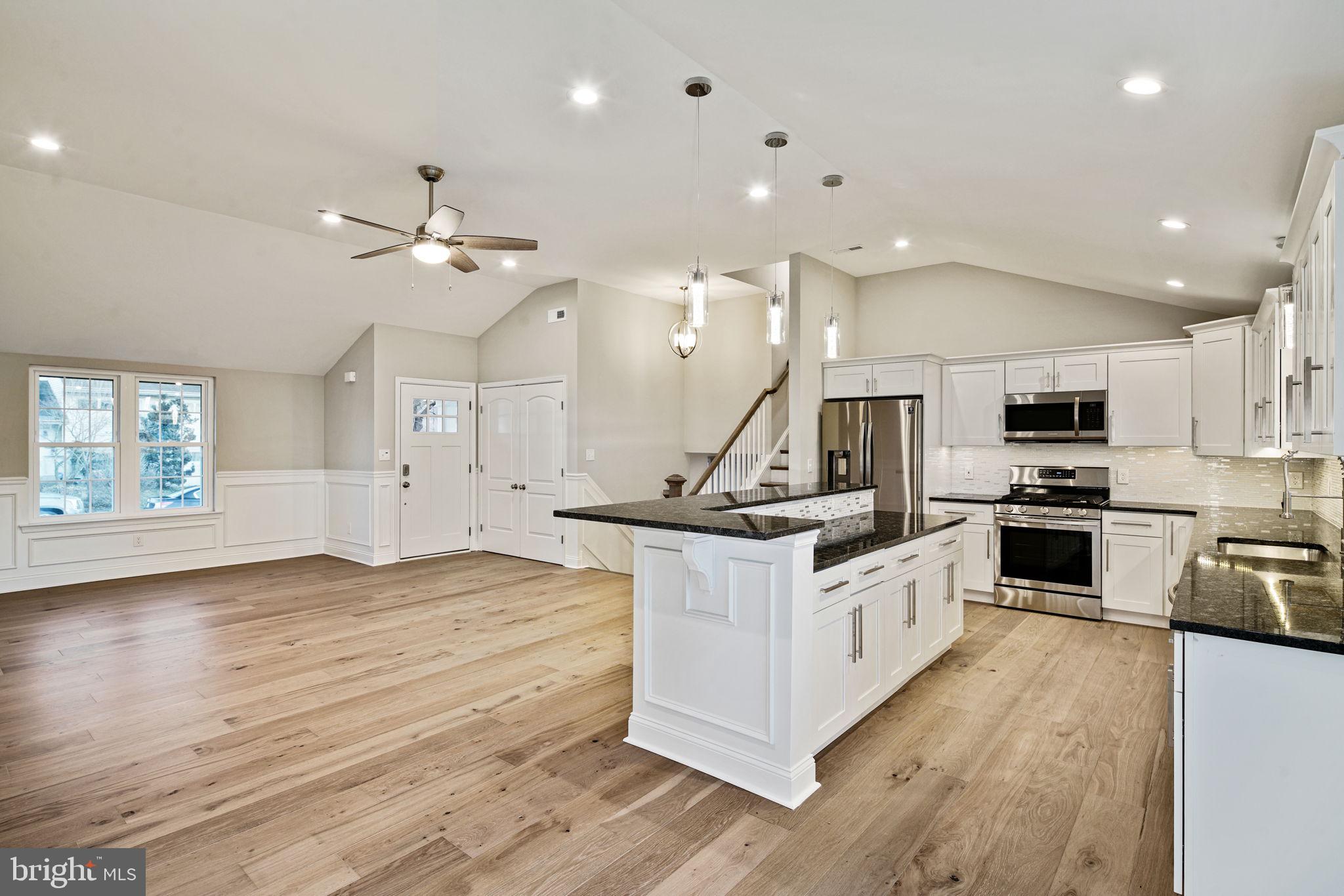 512 Berwyn Road Morrisville, PA 19067 - Photo 5 of 34 Open Floor Plan Kitchen, Dining Room and Living Rm