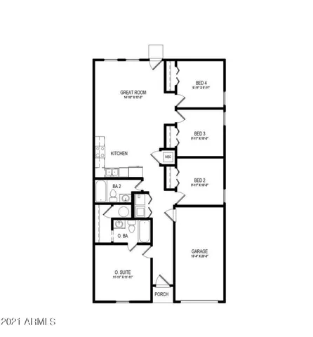 a picture of a bench in front of a wall