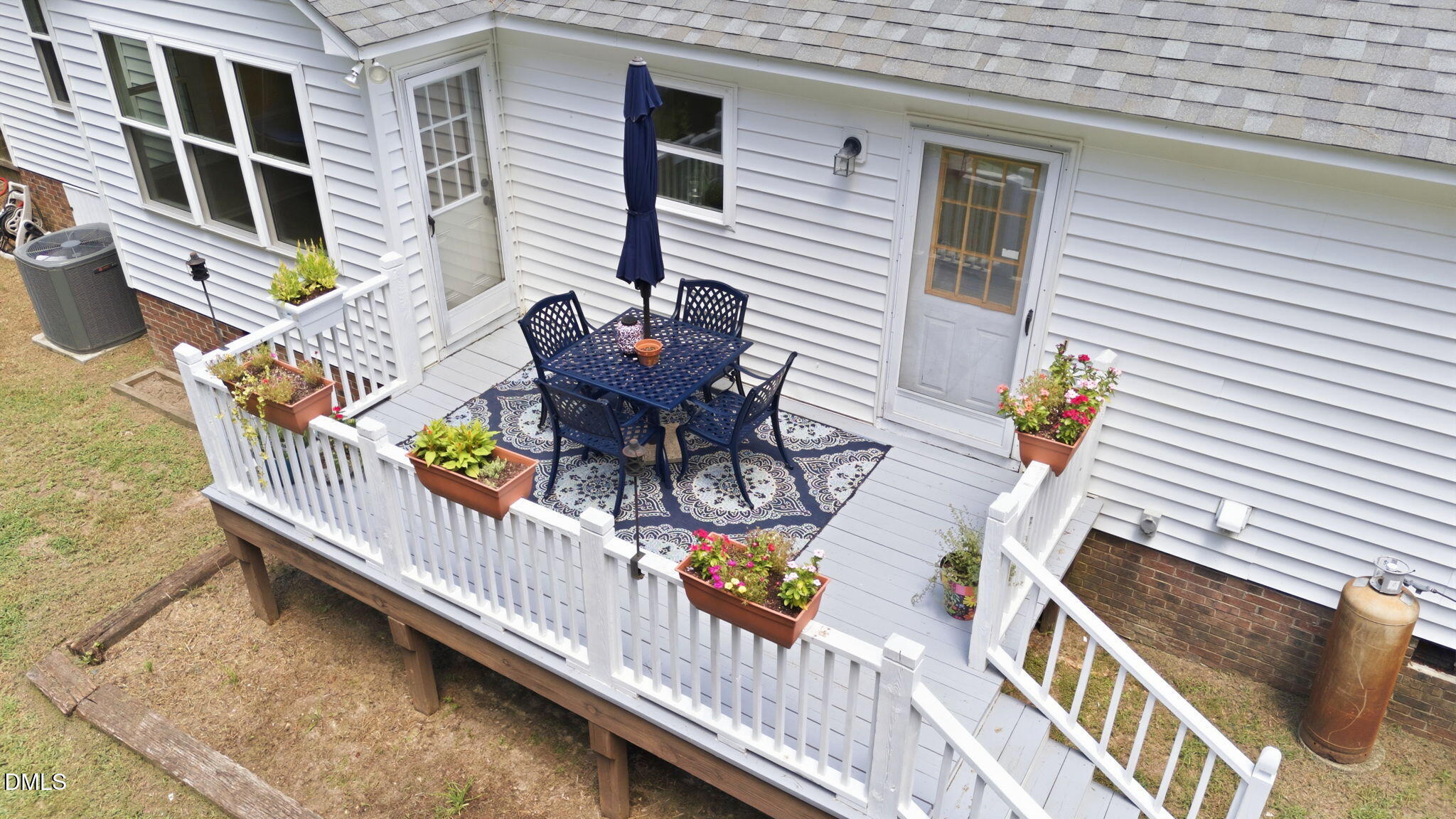 5419 Cleveland Road Clayton, NC 27520 - Photo 28 of 39 Elevated deck with dual rear access