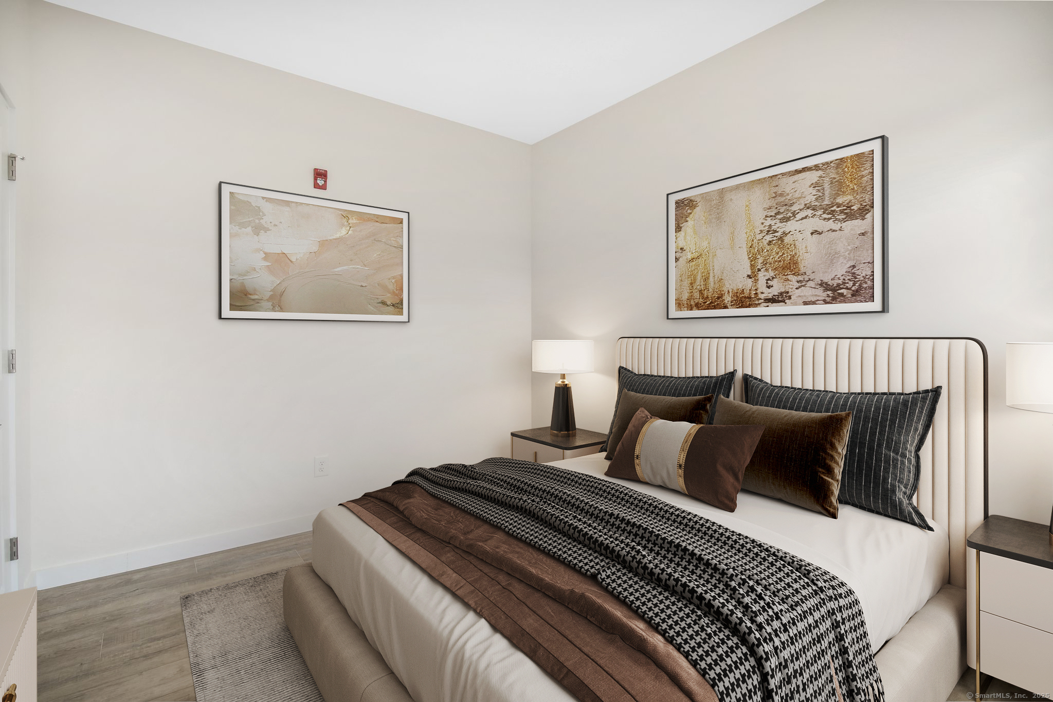 280 Salmon Brook Street, Unit 6202A Granby, CT 06035 - Photo 25 of 34 a bedroom with bed and cupboard