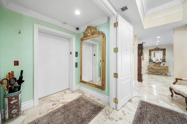a view of a livingroom with furniture and window