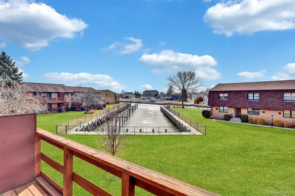 a view of a big yard next to a yard