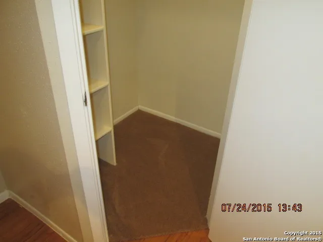 a view of closet
