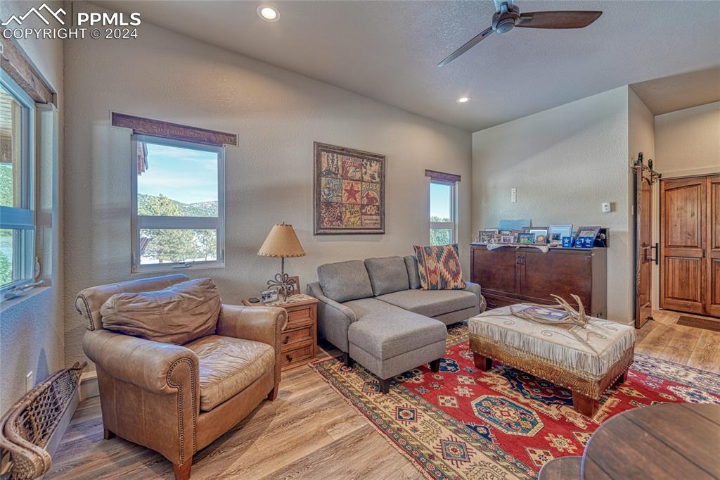 1328 Round Up Road Westcliffe, CO 81252 - Photo 37 of 50 a living room with furniture and a window