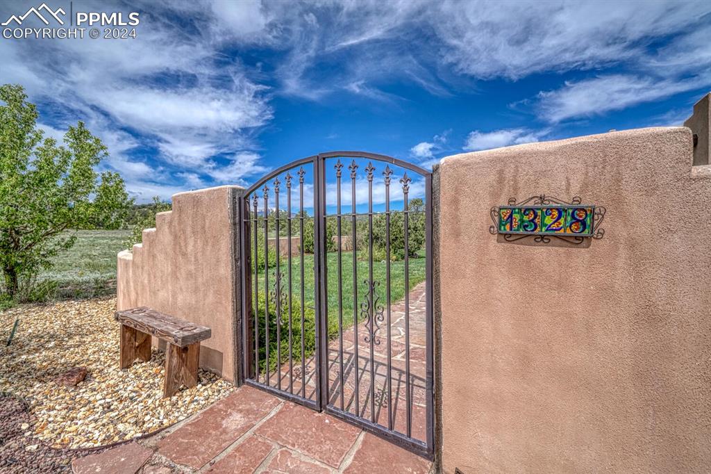1328 Round Up Road Westcliffe, CO 81252 - Photo 45 of 50 a view of a street with an outdoor space