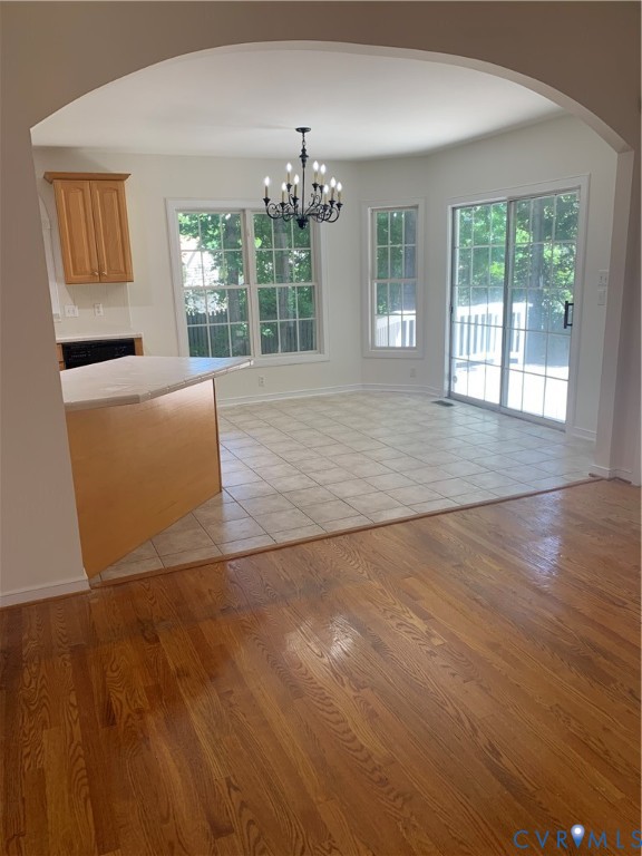2907 Sweetspire Ridge Midlothian, VA 23113 - Photo 11 of 19 Kitchen eating area with lots of windows and door