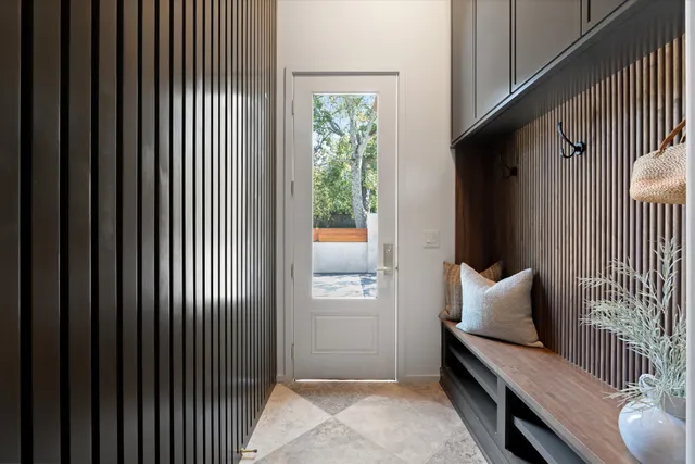 a bathroom with a sink and a shower