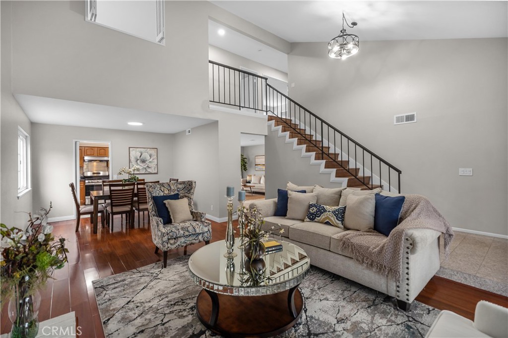 697 Farben Drive Diamond Bar, CA 91765 - Photo 12 of 54 a living room with furniture and wooden floor