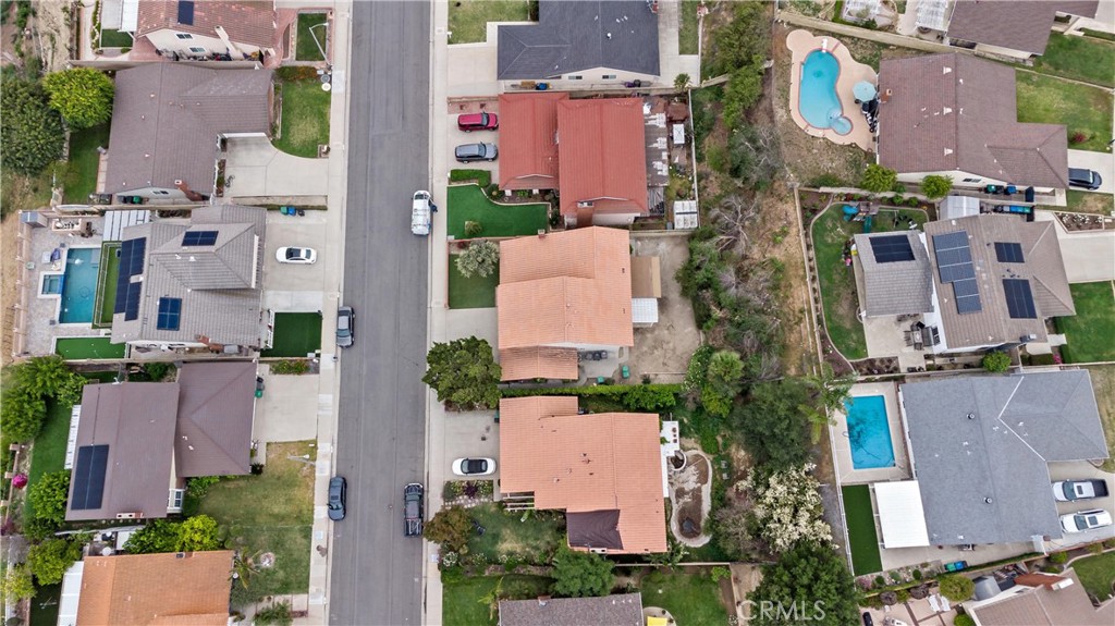 697 Farben Drive Diamond Bar, CA 91765 - Photo 6 of 54 an aerial view of houses with outdoor space
