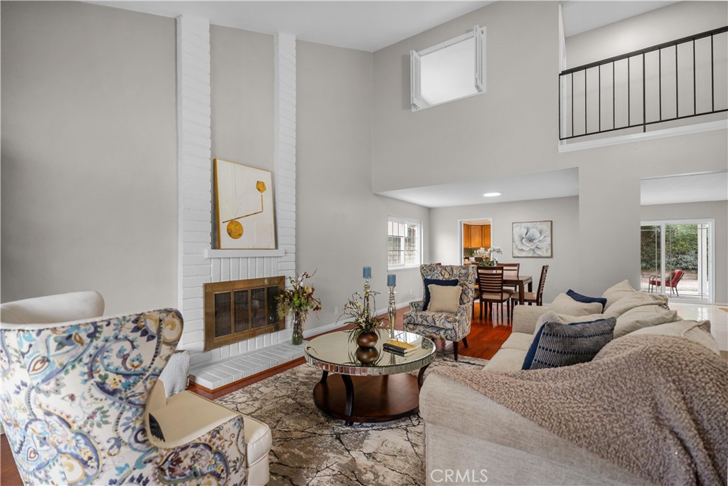 697 Farben Drive Diamond Bar, CA 91765 - Photo 9 of 54 a living room with furniture and a fireplace