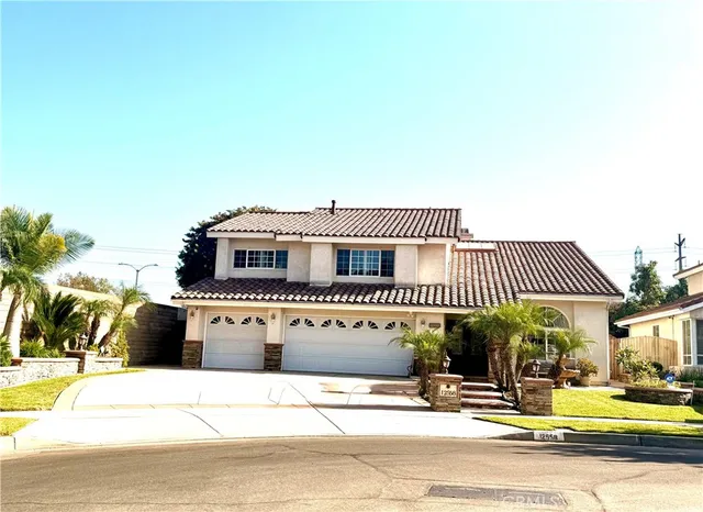 a front view of a building