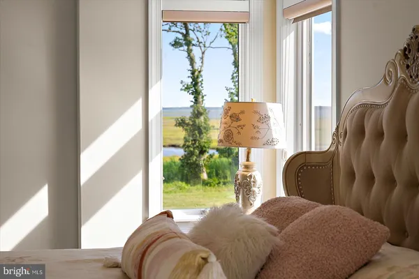 a view of an ocean beach