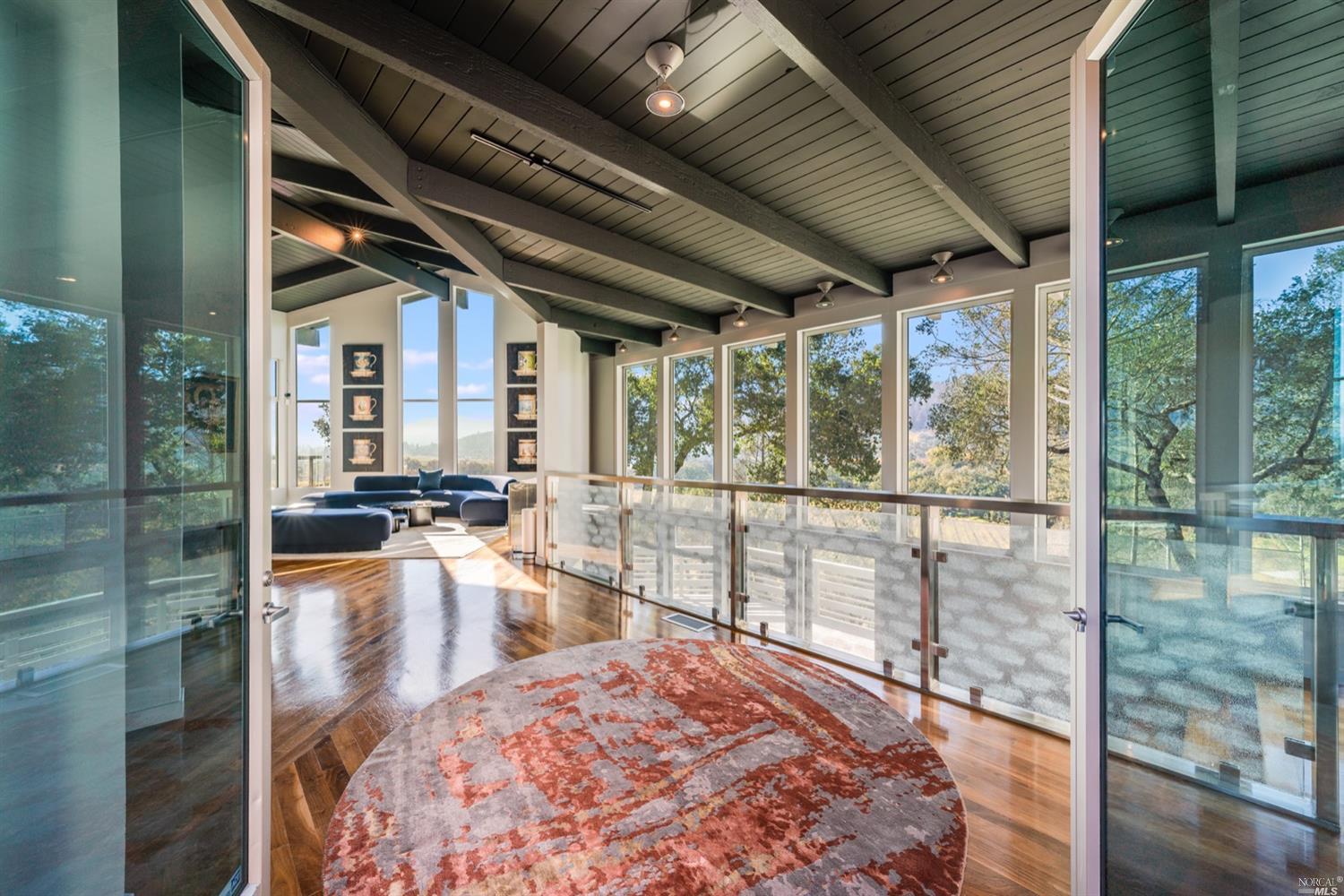 9 Bournemouth Road St. Helena, CA 94574 - Photo 2 of 40 a view of a porch
