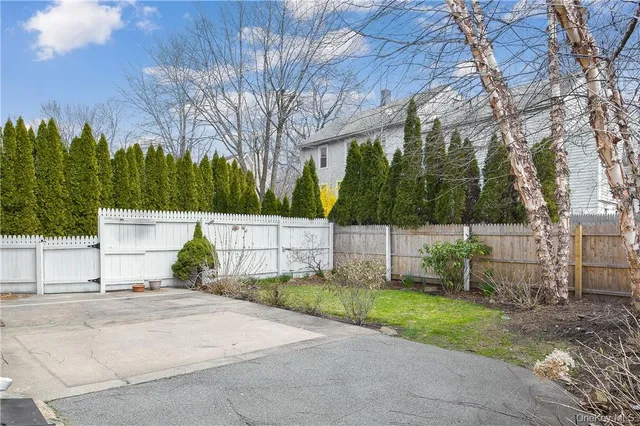 a view of backyard space