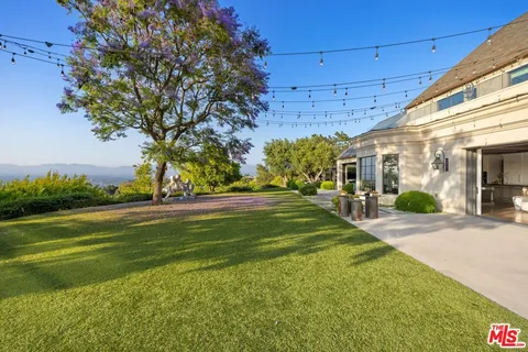 a view of a lake with houses