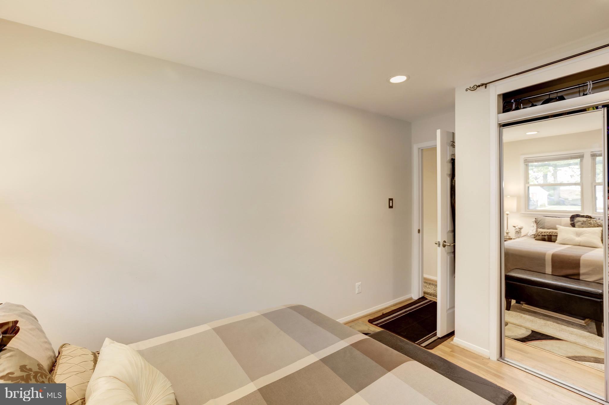 7909 Ellet Road Springfield, VA 22151 - Photo 13 of 30 a bedroom with a bed and a view of bedroom