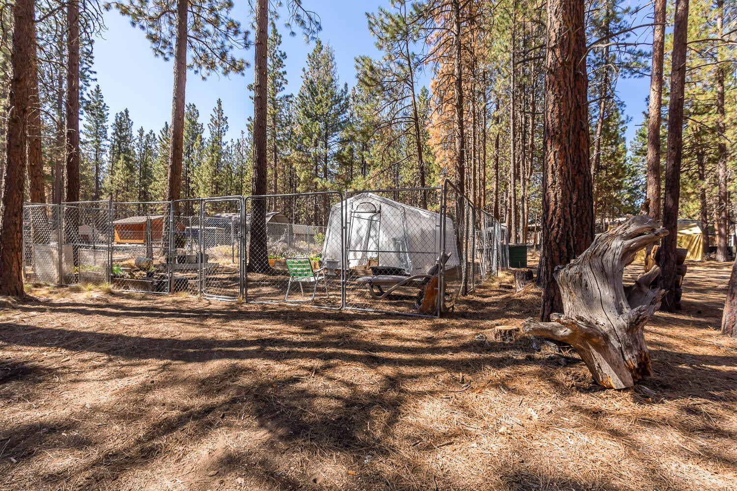 19151 Kiowa Road Bend, OR 97702 - Photo 23 of 32 Large fenced garden with greenhouse!