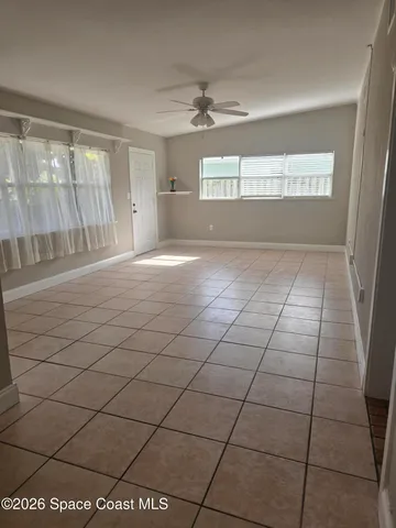 a view of empty room