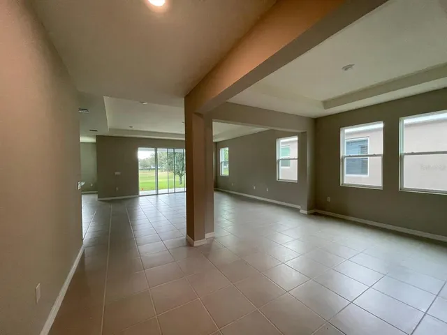 a view of a room with window