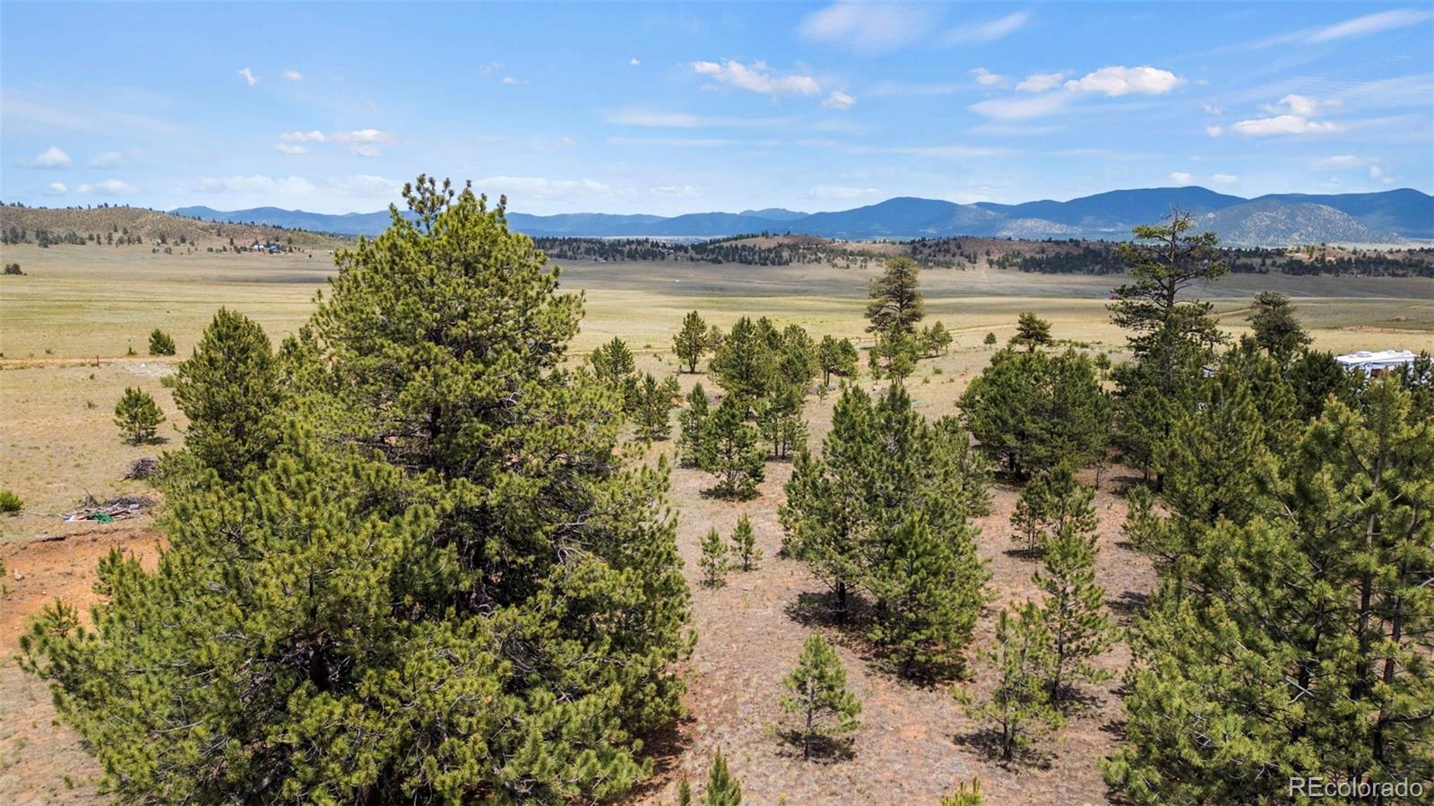 424 Mesa Road Hartsel, CO 80449 - Photo 12 of 19 a view of lake with mountain