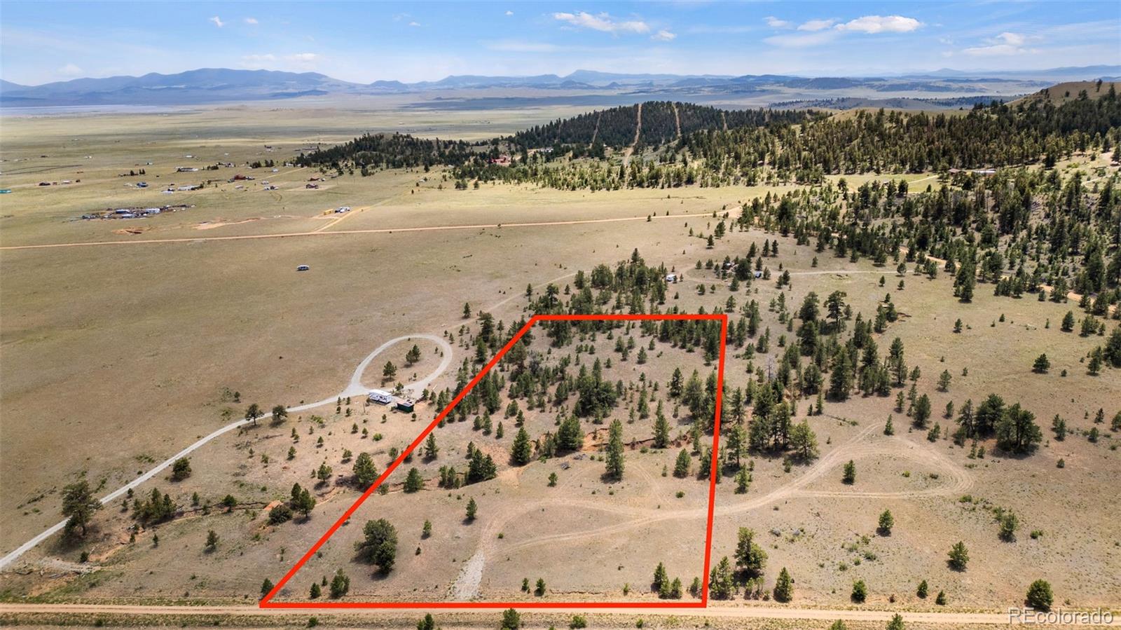 424 Mesa Road Hartsel, CO 80449 - Photo 3 of 19 a view of ocean view
