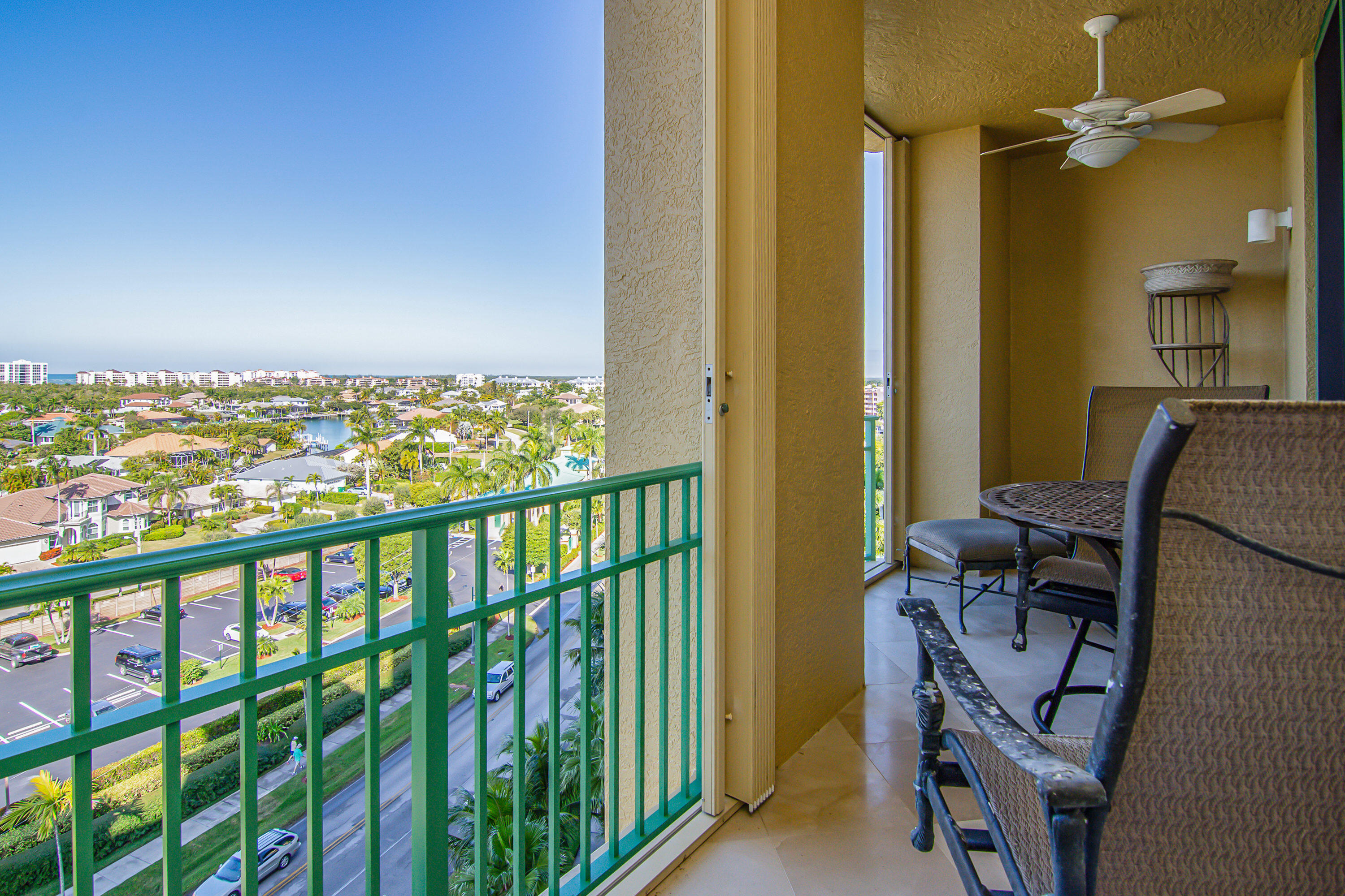 1069 Bald Eagle Drive, Unit S803 Marco Island, FL 34145 - Photo 17 of 41 a view of a balcony with chair
