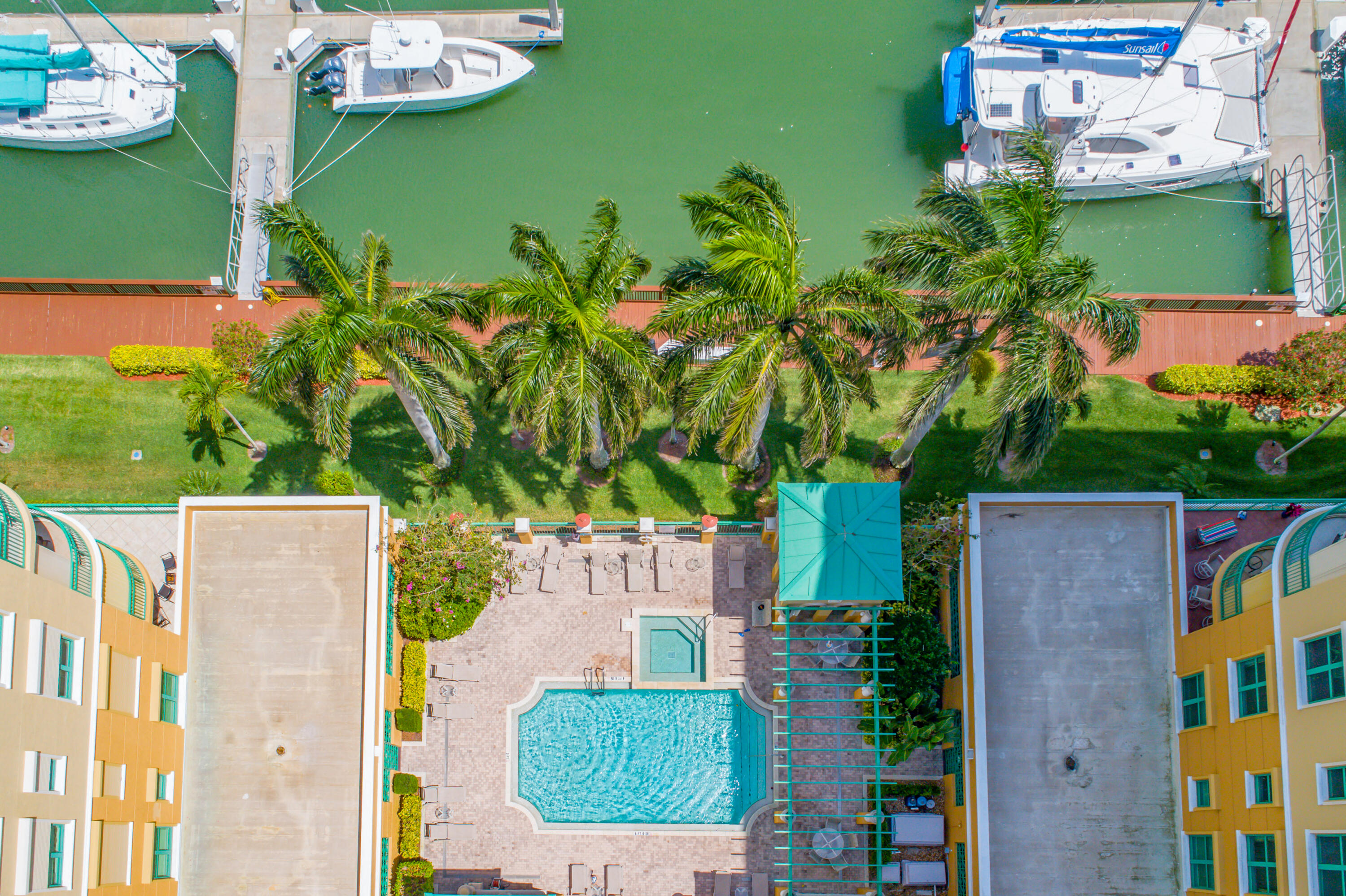 1069 Bald Eagle Drive, Unit S803 Marco Island, FL 34145 - Photo 34 of 41 an aerial view of a house with a yard basket ball court and outdoor seating