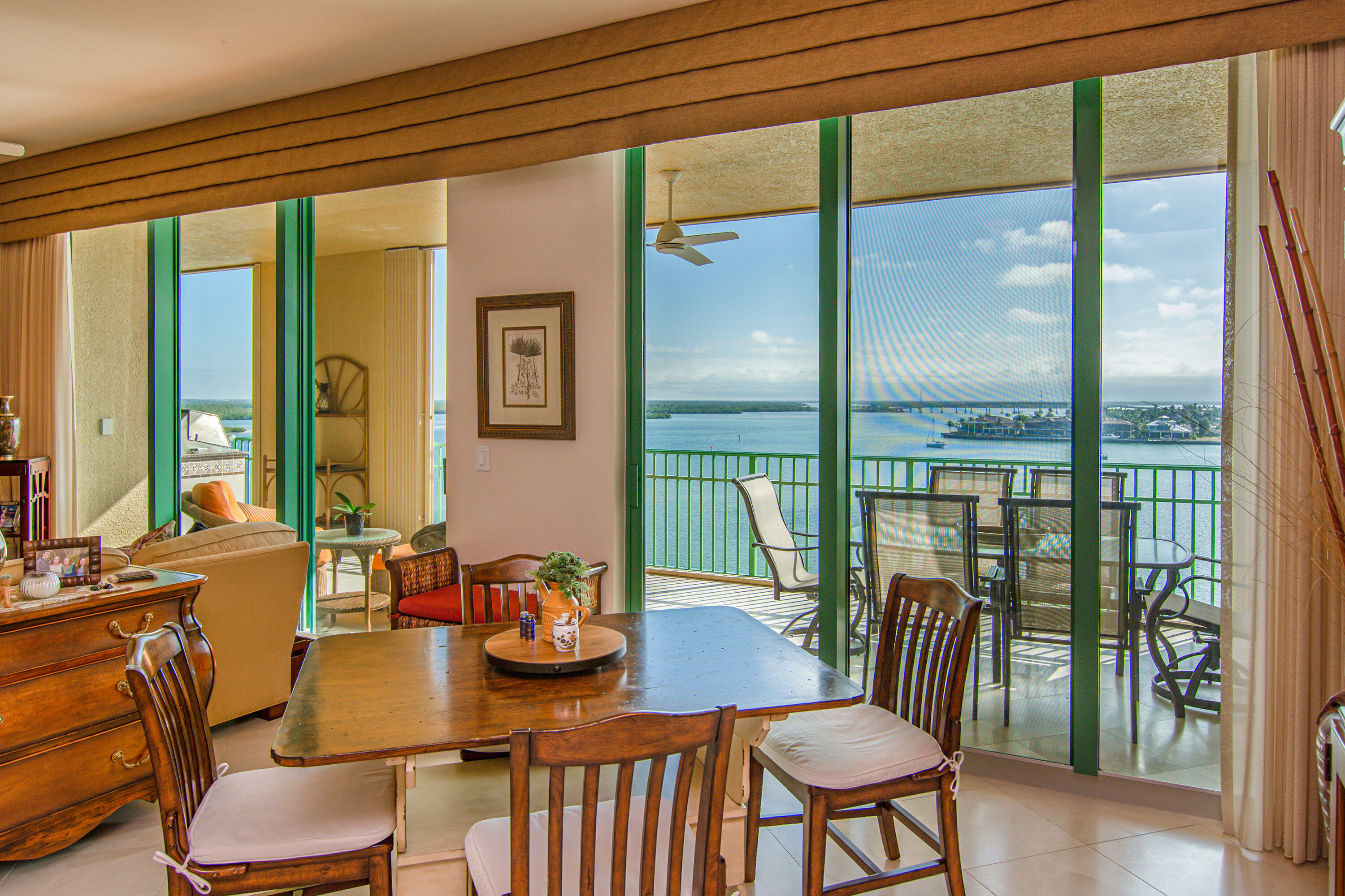 1069 Bald Eagle Drive, Unit S803 Marco Island, FL 34145 - Photo 9 of 41 a view of a dining room with furniture window and outside view
