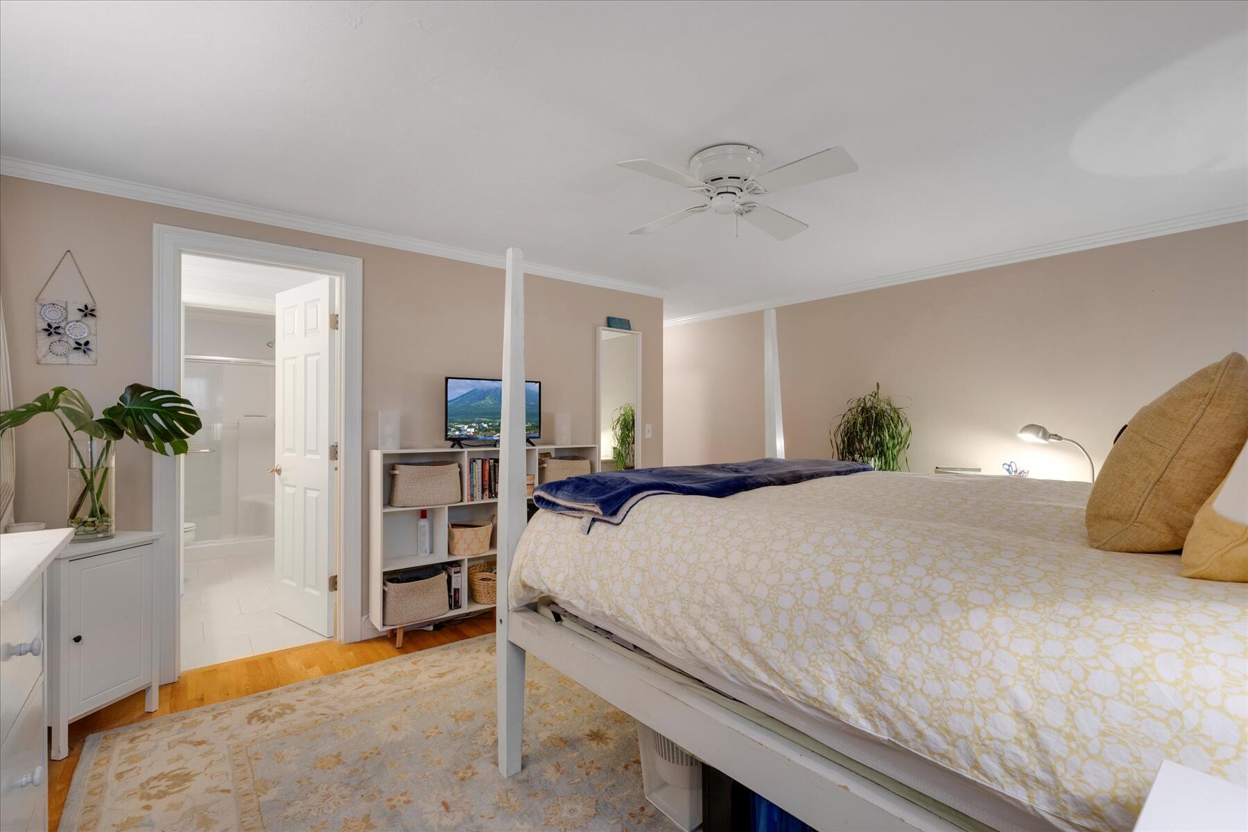 72 Dory Lane Eastham, MA 02642 - Photo 11 of 57 a bedroom with a large bed and a dresser