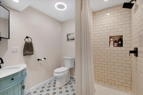 a view of a garage with stuff