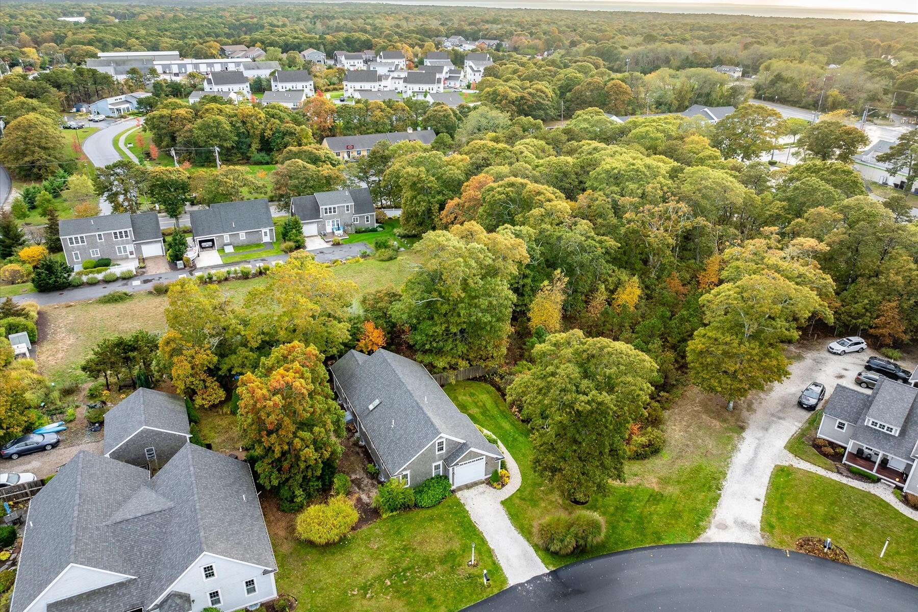 72 Dory Lane Eastham, MA 02642 - Photo 46 of 57 an aerial view of residential houses with outdoor space