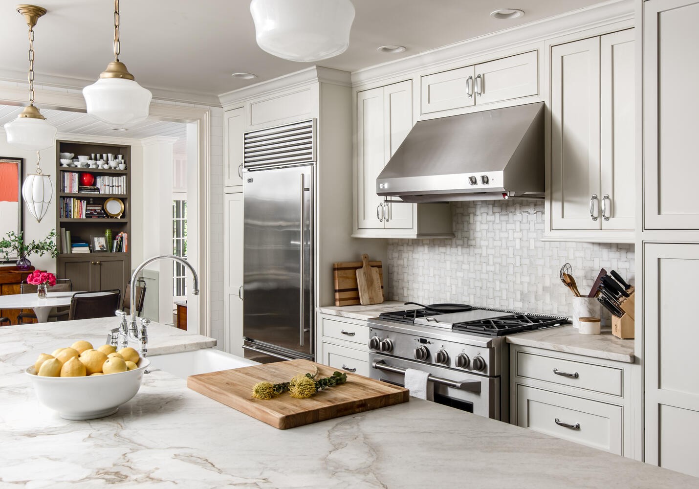 3904 Valley Road Nashville, TN 37205 - Photo 13 of 67 a kitchen with stainless steel appliances a stove a sink and a refrigerator