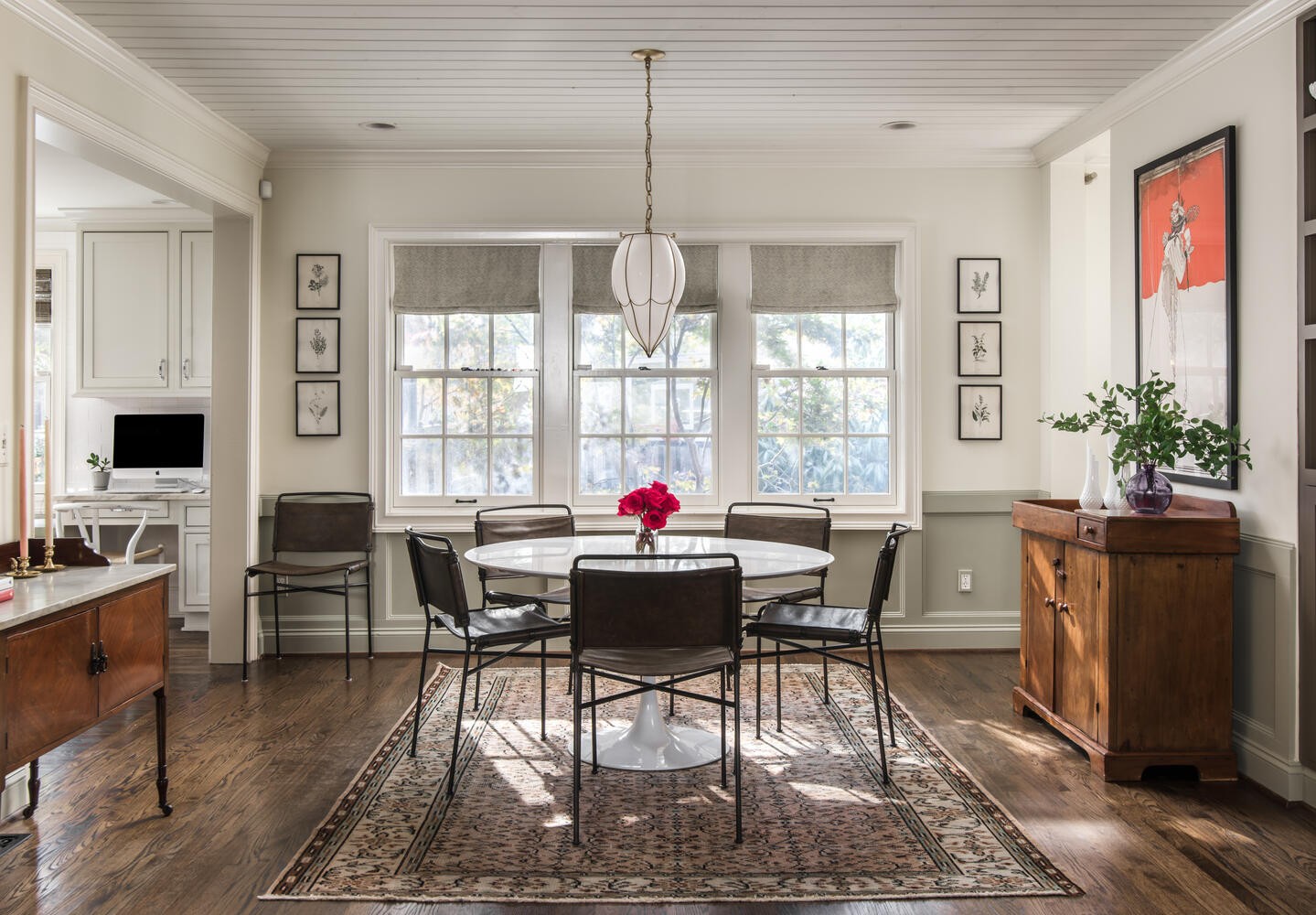 3904 Valley Road Nashville, TN 37205 - Photo 22 of 67 a view of a dining room with furniture window and wooden floor