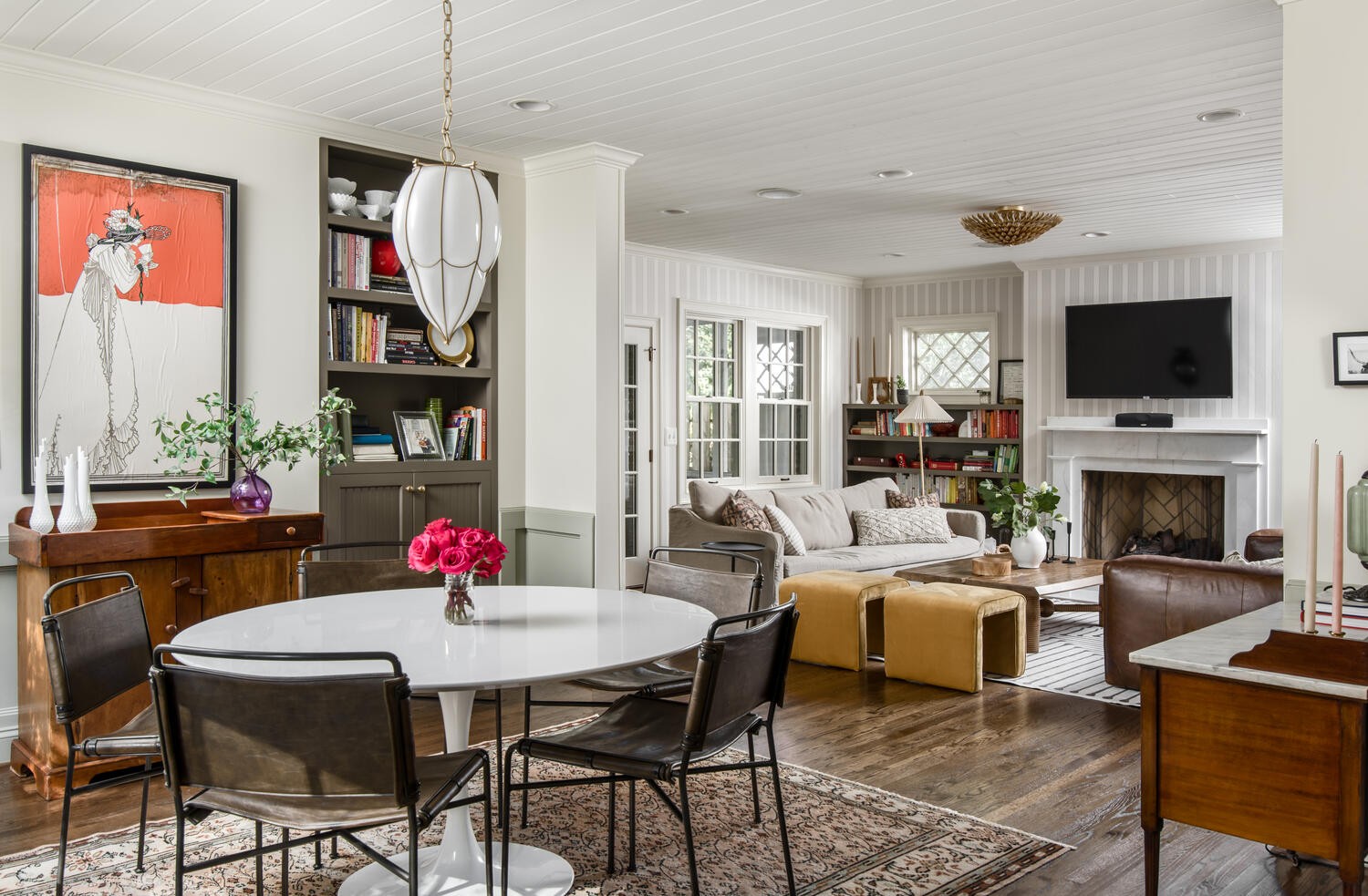 3904 Valley Road Nashville, TN 37205 - Photo 23 of 67 a view of a dining room with furniture window and outside view
