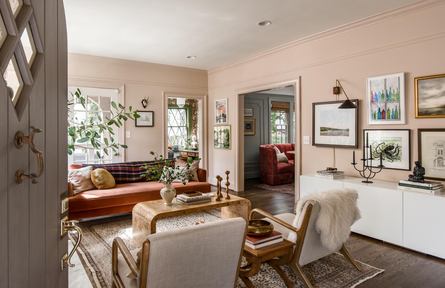 3904 Valley Road Nashville, TN 37205 - Photo 5 of 67 a living room with furniture fireplace and a window