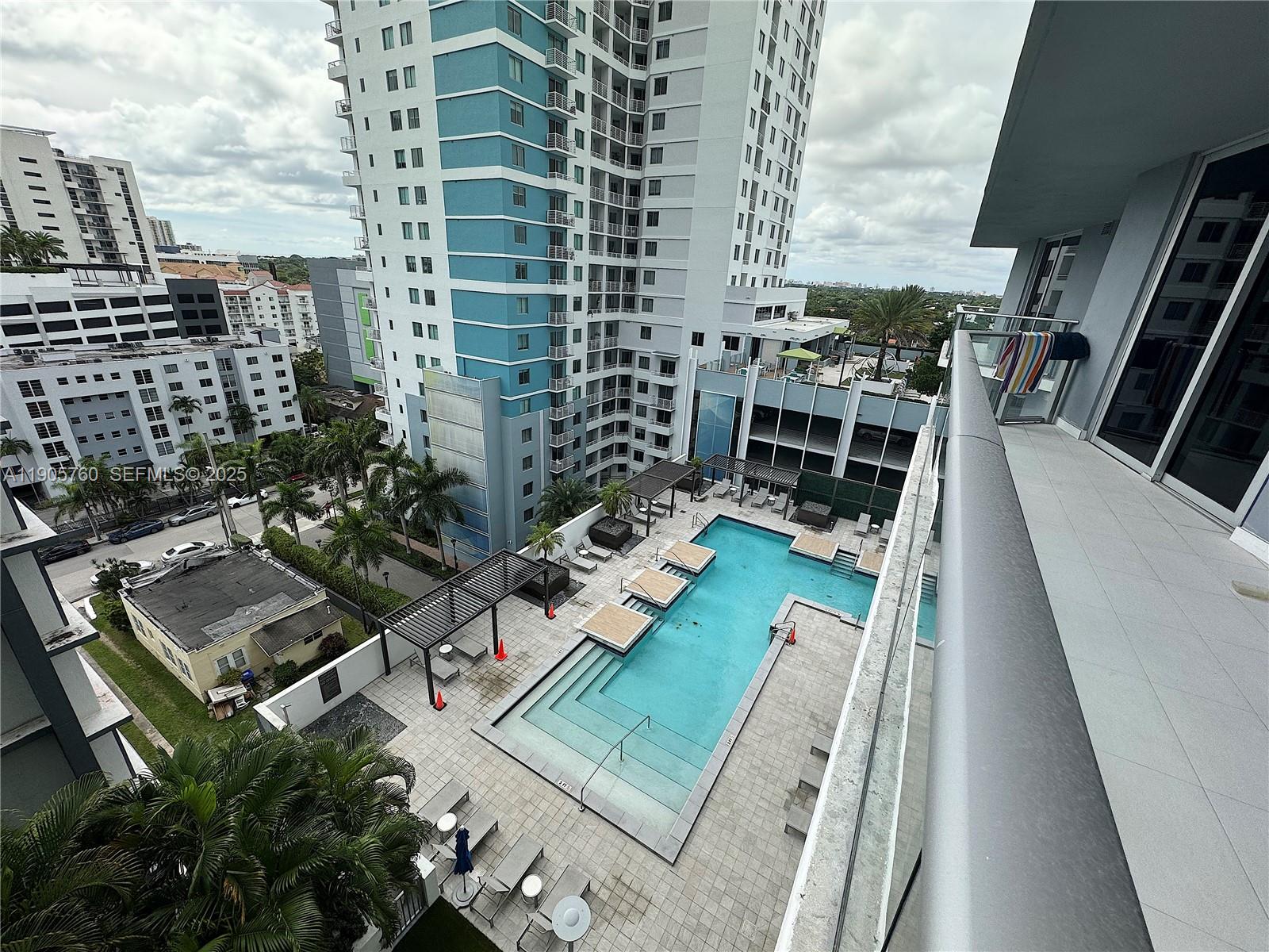 1010 Southwest 2nd Avenue, Unit 910 Miami, FL 33130 - Photo 1 of 32 a view of balcony and patio