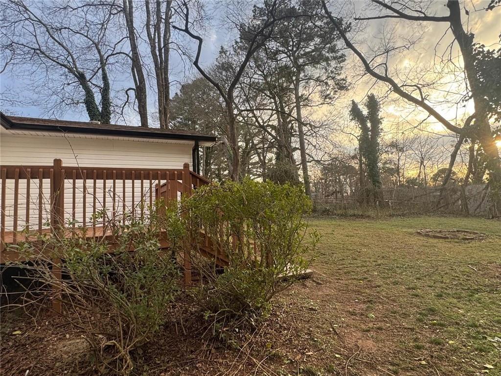 1753 Lee Street Decatur, GA 30035 - Photo 16 of 17 a view of a backyard of the house