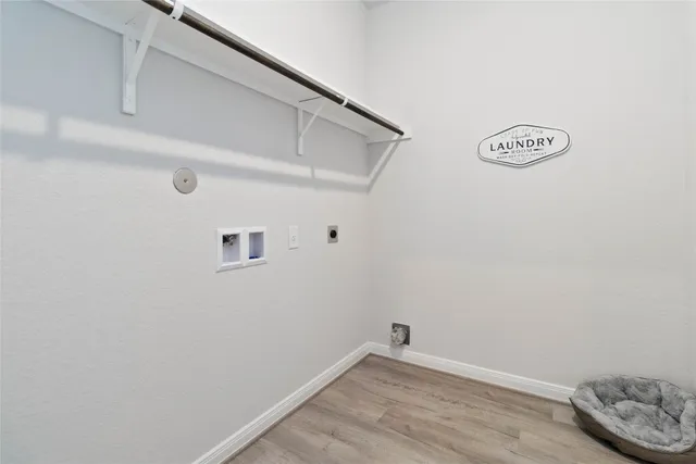 a room with storage and utility