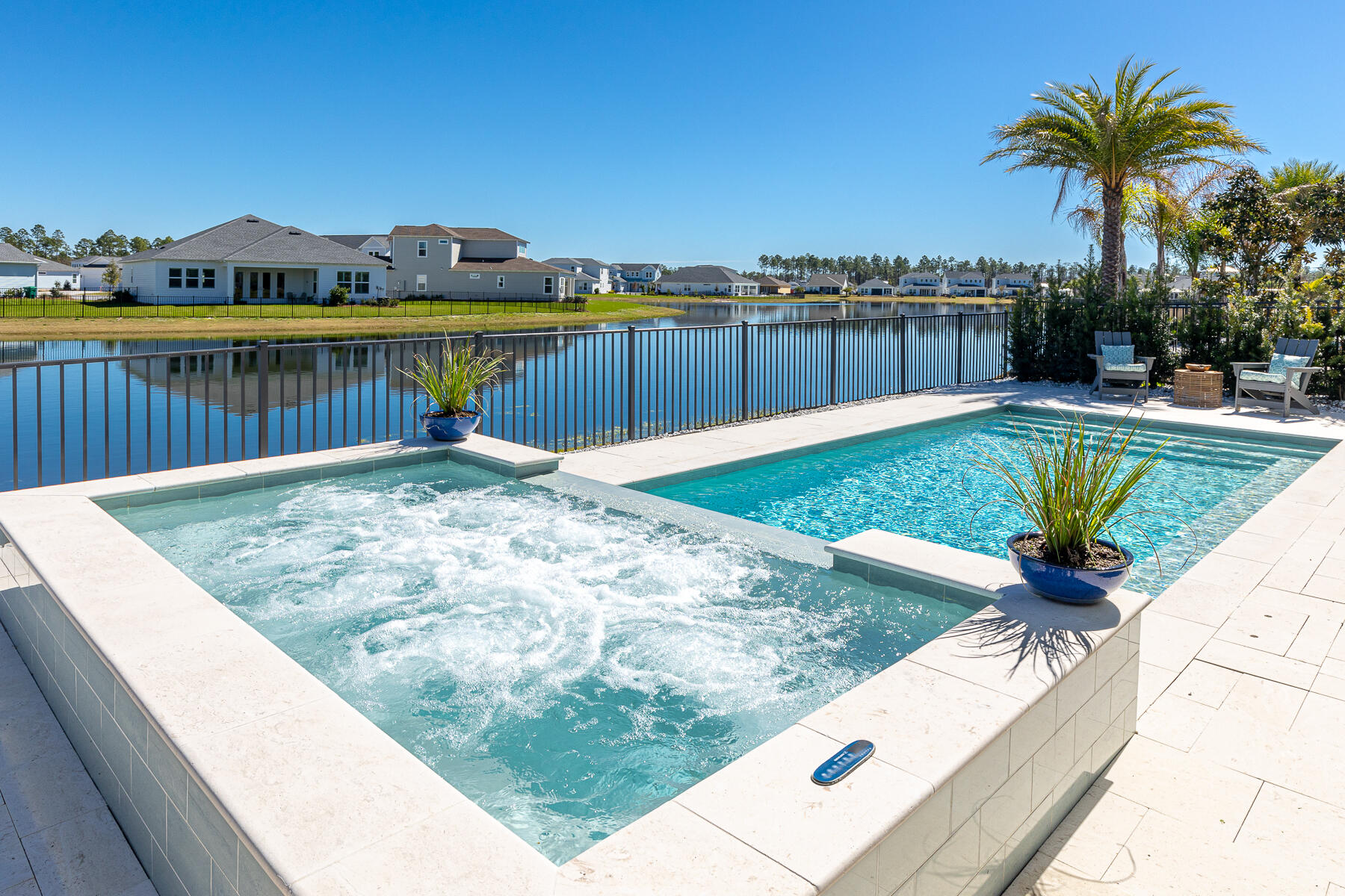 80 River Rise Way Inlet Beach Inlet Beach, FL 32461 - Photo 1 of 46 a view of a swimming pool with a lounge chair