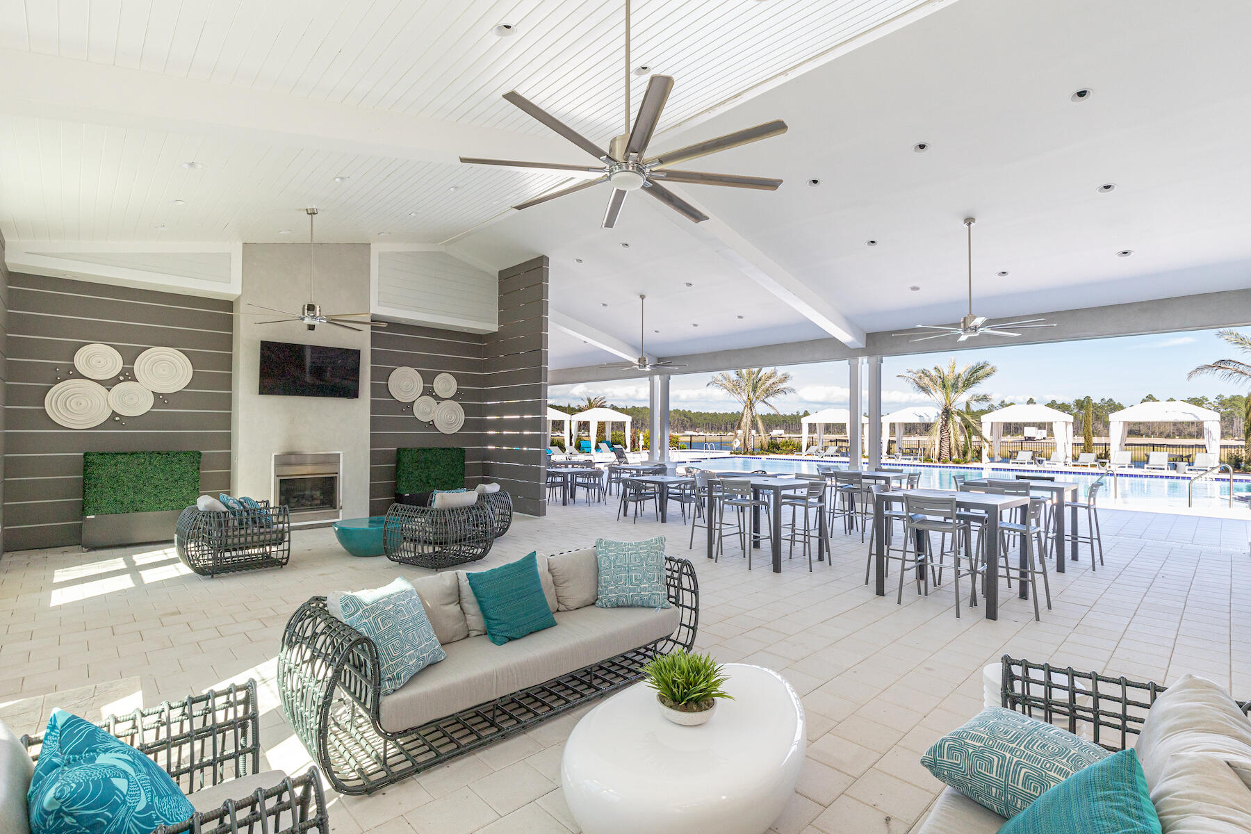 80 River Rise Way Inlet Beach Inlet Beach, FL 32461 - Photo 45 of 46 a living room with patio furniture and a large window