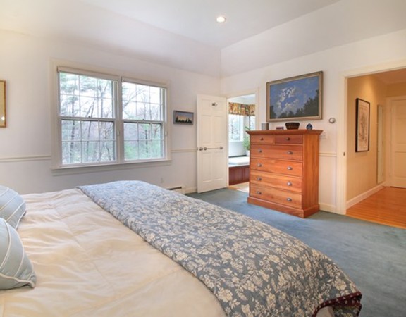 6 Page Farm Road Lincoln, MA 01773 - Photo 14 of 21 a bedroom with a bed and dresser
