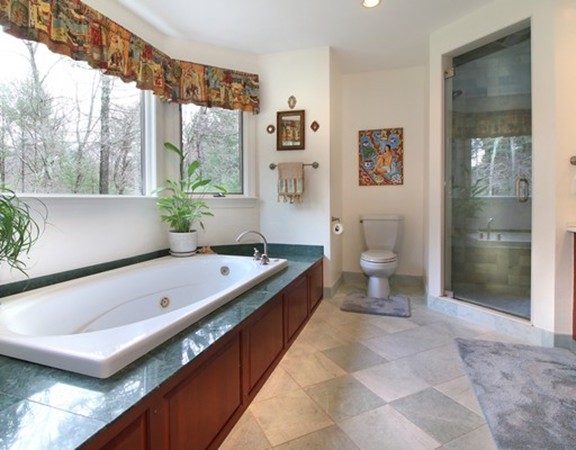 6 Page Farm Road Lincoln, MA 01773 - Photo 15 of 21 a bathroom with a bathtub and a toilet