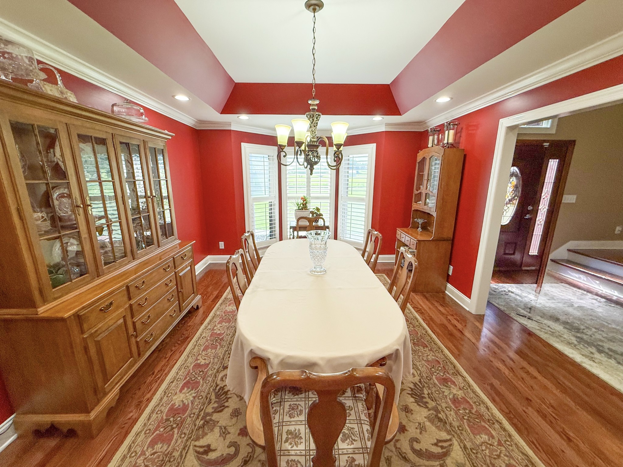 275 Crescentview Road Pulaski, TN 38478 - Photo 16 of 62 a view of a dining room with furniture window and wooden floor